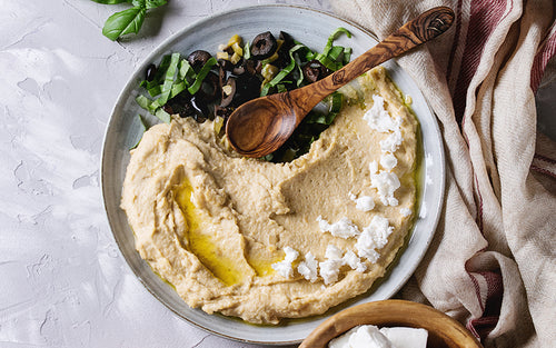 Rezept Hummus Rezept pikant