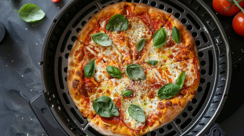 Rezept Pizza aus der Heißluftfritteuse
