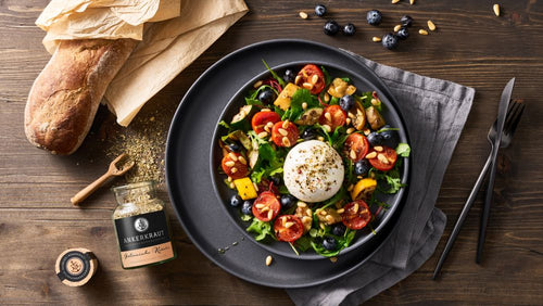 Rezept Burrata Salat mit Ofengemüse