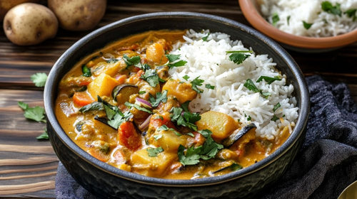 Rezept Veganes Kashmir-Curry