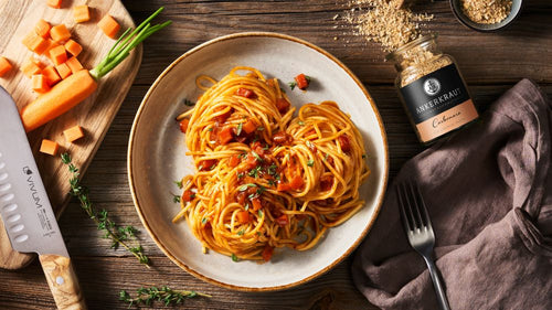 Rezept Spaghetti Carbonara vegetarisch