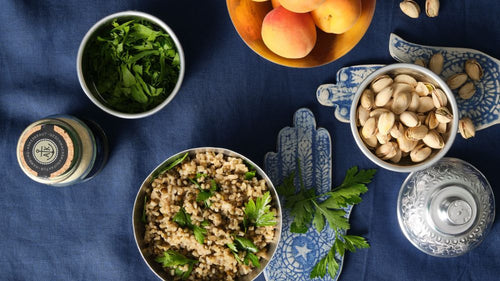 Rezept Vegetarisches Linsen-Bulgur-Gemüse