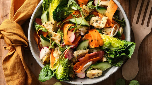 Rezept Fattoush: Arabischer Salat mit Brot