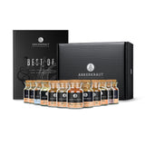 12 Korkengläser mit Kochbuch und Box