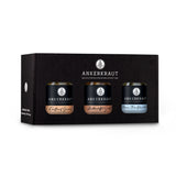 Heftig-Deftig-Box von Ankerkraut im schwarzen Karton mit Sichtfenster.