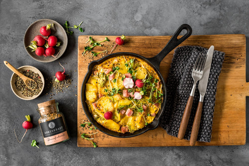 Rezept Bauernfrühstück mit Wirsing und Kassler