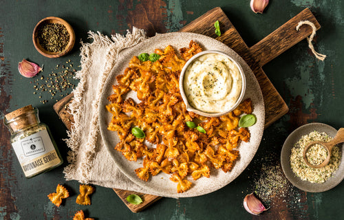 Rezept Pastachips mit veganer Mayonnaise