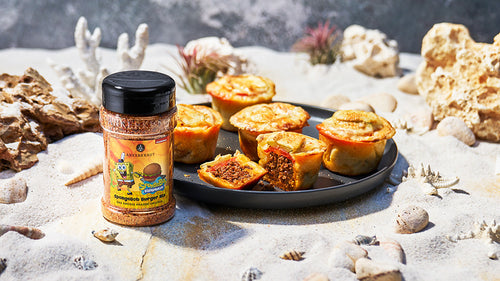 Rezept SpongeBobs Cheeseburger-Muffins Rezept