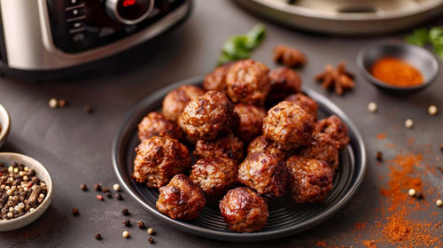 Frikadellen aus der Heißluftfritteuse – der perfekte Snack