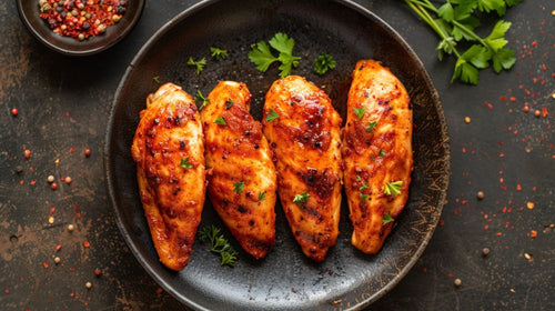 Hähnchen in der Heißluftfritteuse