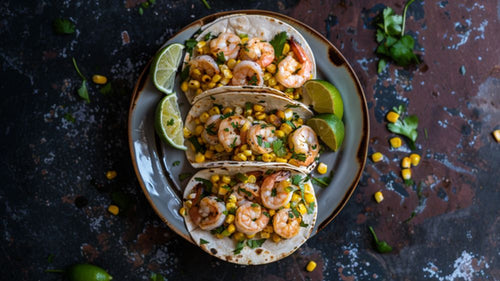 Rezept Garnelen-Mais-Limetten-Tacos