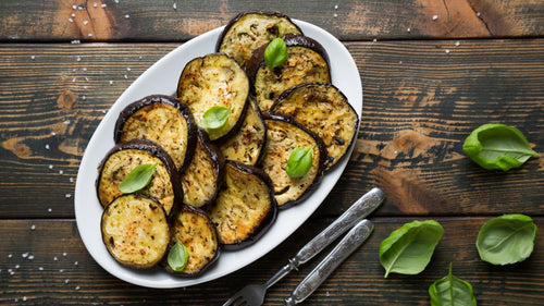 Aubergine im Airfryer