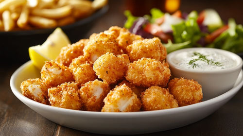 Backfisch im Airfryer: Knusprig, goldbraun & lecker