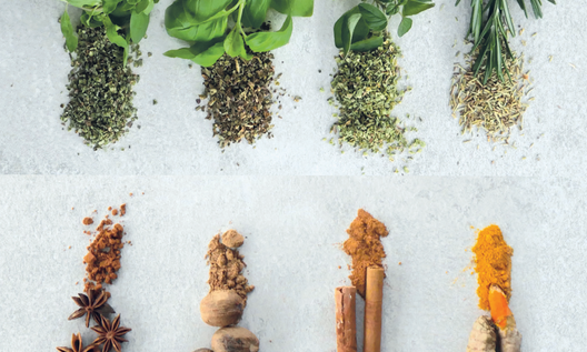 Der Unterschied zwischen Kräutern und Gewürzen.