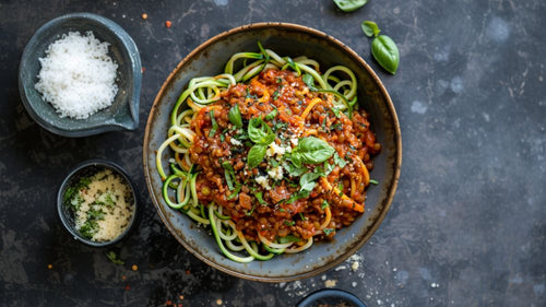 Rezept Linsen-Bolognese mit Zoodles