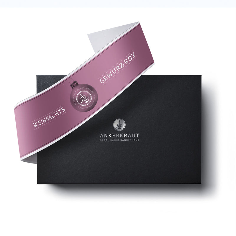 Herzhafte XMAS Geschenk-Box (Lila)