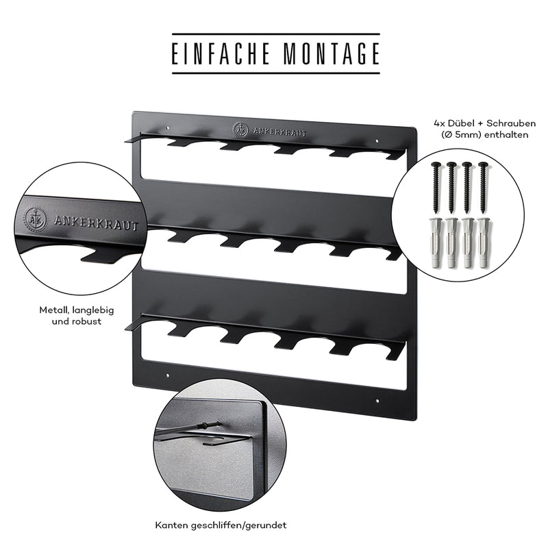 Montagehinweis Regal