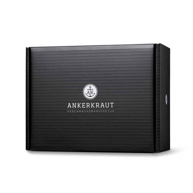 schwarze Verpackungsbox