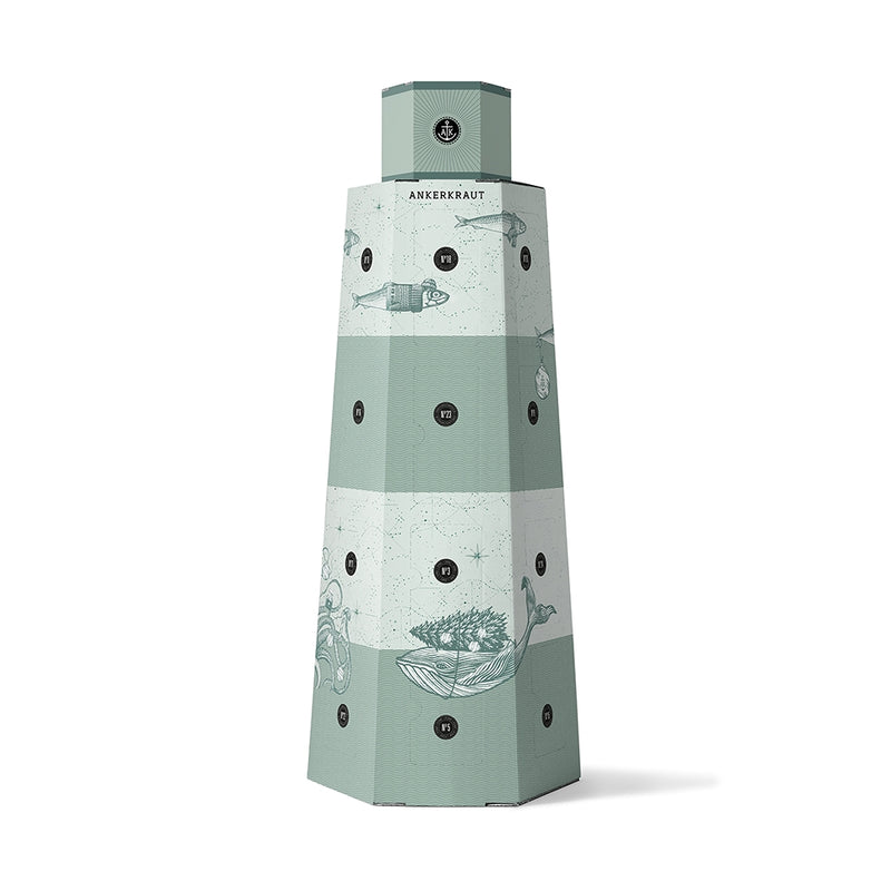 Best of Adventskalender mit weißem Hintergrund