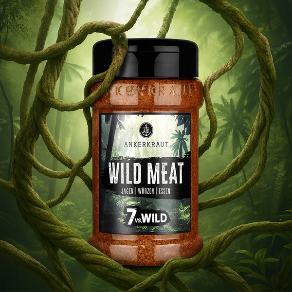 Streuer zwischen Lianen