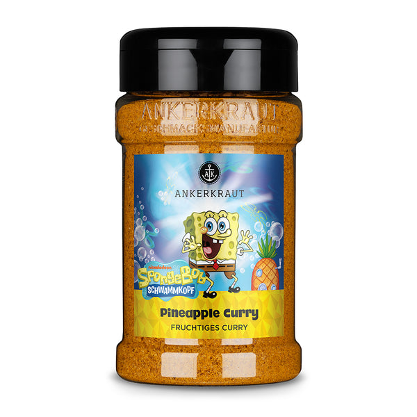 Gewürzstreuer mit Spongebob Etikett