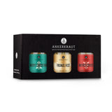 Merry Spicemas Gewürz-Box mit 3 weihnachtlichen Korkengläsern von Ankerkraut