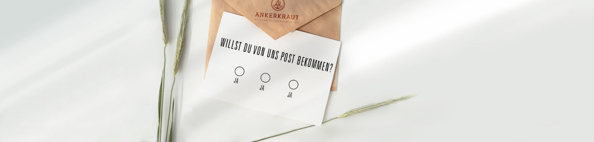 Ankerkraut Newsletter Anmeldung