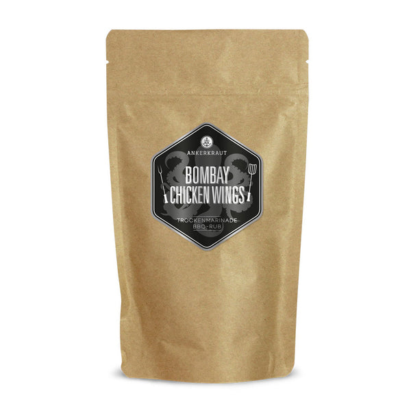 Bombay Chicken im praktischen kleinen Nachfüllbeutel zum wieder verschließen.