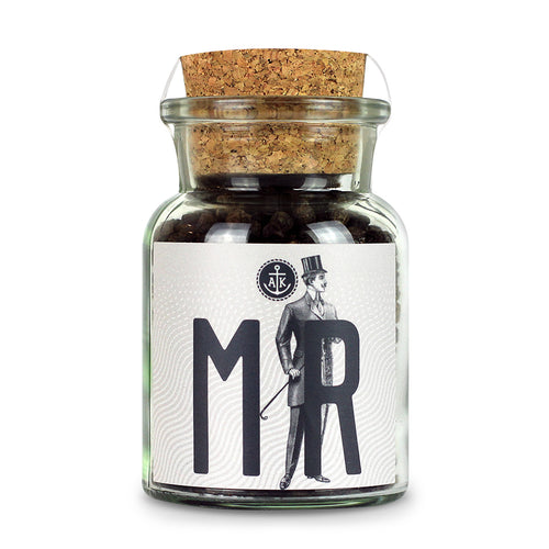 Mr. Pepper von Ankerkraut im Korkenglas auf weißem Hintergrund.