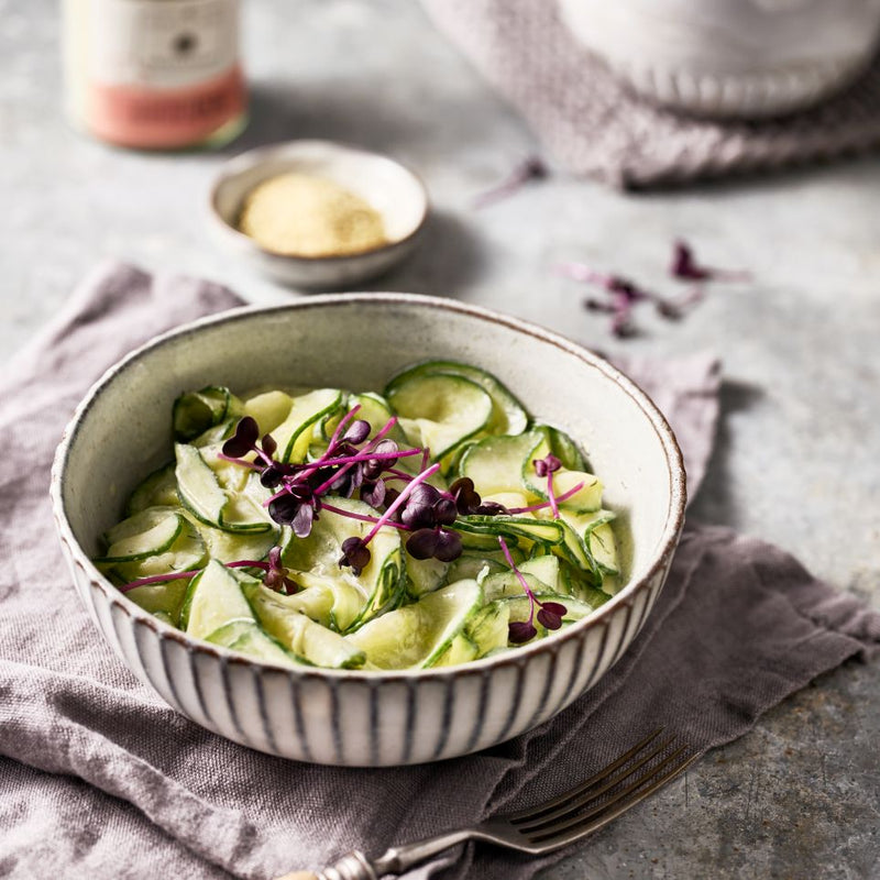 Gurkensalat Gewürz für frisches Dressing