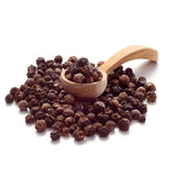 Ankerkraut Mr und Mrs Pepper als Häufchen auf einem Gewürzlöffel.