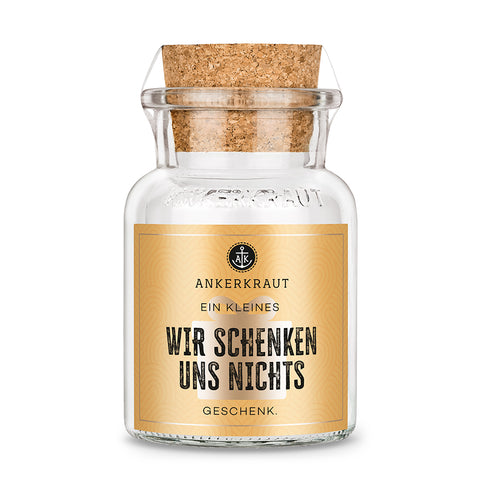 Nichts Geschenk-Glas
