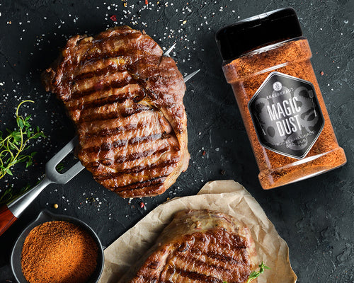 Magic Dust Rub für würziges BBQ & Ankerkraut Magic Dust Rub für würziges BBQ & Ankerkraut
