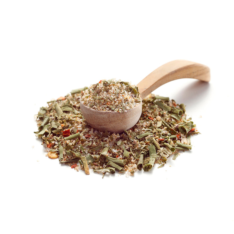 Ranch Dip von Ankerkraut als Häufchen auf einem Gewürzlöffel.